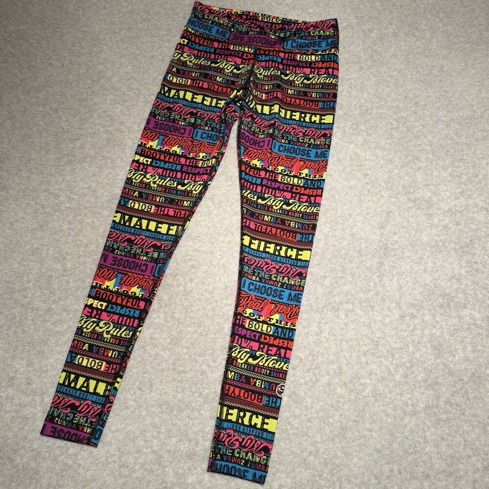 Zumba Wear Leggings Women Small Pink Fierce Female Gymwear Inspiration Trainer